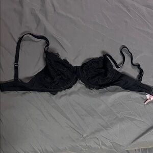 PINK Victoria's Secret Black Lace Bra